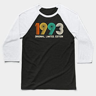 Vintage 1993 Birthday Retro 1993 For Men Women born in 1993 Baseball T-Shirt